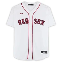 Maillot Nike blanc dédicacé par Manny Ramirez des Red Sox de Boston avec inscription « 04 WS MVP »