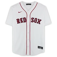 Marcelo Mayer Boston Red Sox Autographed White Nike Replica Jersey with "MLB Debut 5/24/25" Inscription
