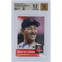 V106832 RedSox Masataka Yoshida Boston Red Sox Autographié 2023 Topps Living #653 Beckett Fanatics Witnessed Authentifié 9.5/10 Rookie Card 7 Masataka Yoshida AUT TPP TRADING CARDS 45831 AUTTRC CA01B09987 #24