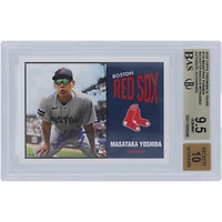Masataka Yoshida Boston Red Sox Autographed 2023 Topps Throwback Thursday #123 Beckett Fanatics Witnessed Authenticated /10 Rookie Card