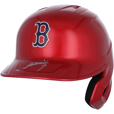 Casque de frappeur Rawlings Mach Pro autographié par Masataka Yoshida des Boston Red Sox - Exclusivité Fanatics