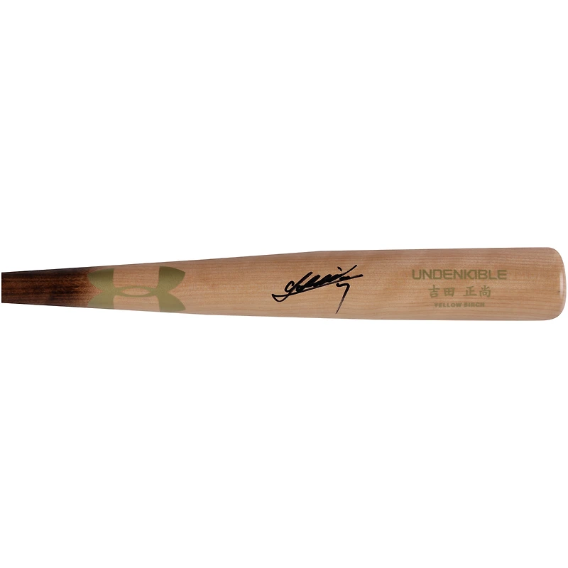 Masataka Yoshida Boston Red Sox Autographed Under Armour Game Model Bat
