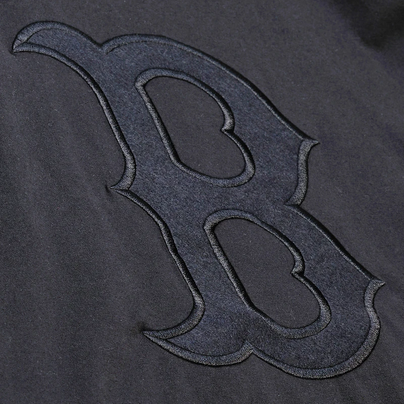 Men Mitchell & Ness Black Boston Red Sox Cooperstown Collection Phantom T-Shirt