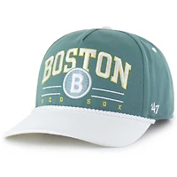 Casquette ajustable pour homme « 47 Green Boston Red Sox City Connect Roscoe Rope Hitch »