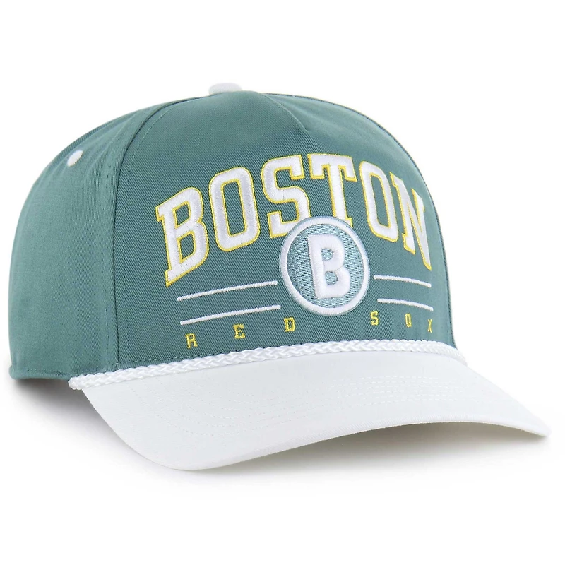 Men's '47  Green Boston Red Sox City Connect Roscoe Rope Hitch Adjustable Hat