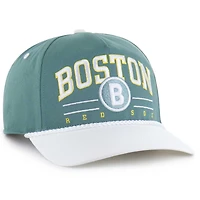 Men's '47  Green Boston Red Sox City Connect Roscoe Rope Hitch Adjustable Hat