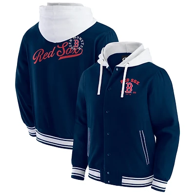 Men's Darius Rucker Collection by Fanatics  Navy Boston Red Sox Full-Snap Hooded Jacket