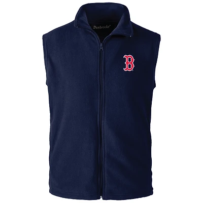 Gilet zippé bleu marine Dunbrooke pour homme des Red Sox de Boston et Houston