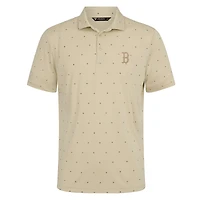 Men's Levelwear  Cream Boston Red Sox Vision Polo
