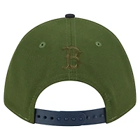 Casquette ajustable 9FORTY A-Frame Boston Red Sox City Feature vert foncé New Era pour homme