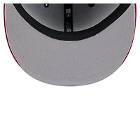 Casquette ajustée 59FIFTY à rayures bleu marine des Boston Red Sox de New Era pour homme