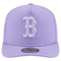 Men's New Era  Purple Boston Red Sox Color Pack Tonal A-Frame 59FIFTY Fitted Hat