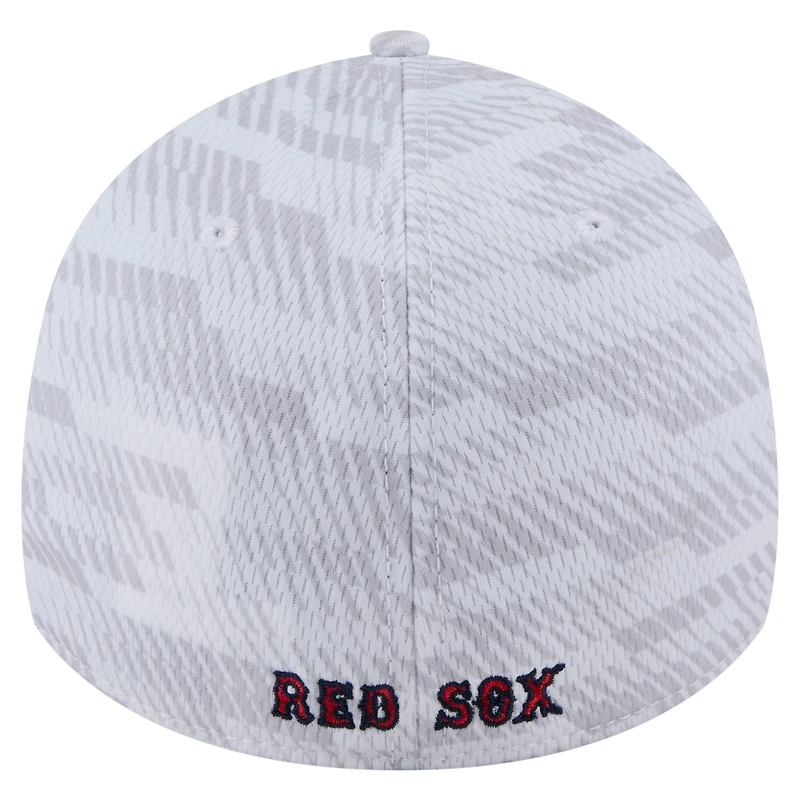 Men's New Era  White Boston Red Sox Graded 39THIRTY Stretch Fit Hat