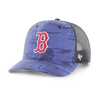 Casquette ajustable camionneur Fiji '47 bleue des Red Sox de Boston pour homme