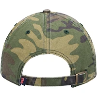 Men's '47 Camo Boston Red Sox Team Clean Up Adjustable Hat