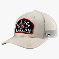 Casquette trucker ajustable Boston Red Sox '47 crème pour homme