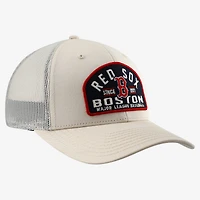Casquette trucker ajustable Boston Red Sox '47 crème pour homme