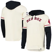 Chandail à capuchon coupe-court Trifecta des Boston Red Sox crème '47 pour hommes