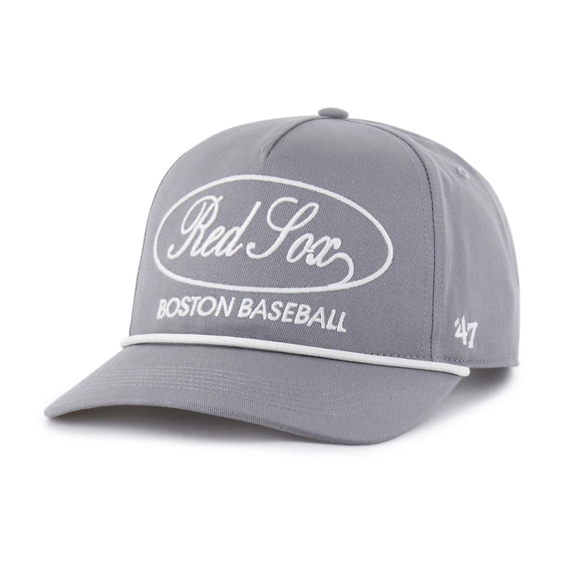 Men's '47 Gray Boston Red Sox Foundational Hitch Adjustable Hat