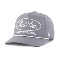 Men's '47 Gray Boston Red Sox Foundational Hitch Adjustable Hat