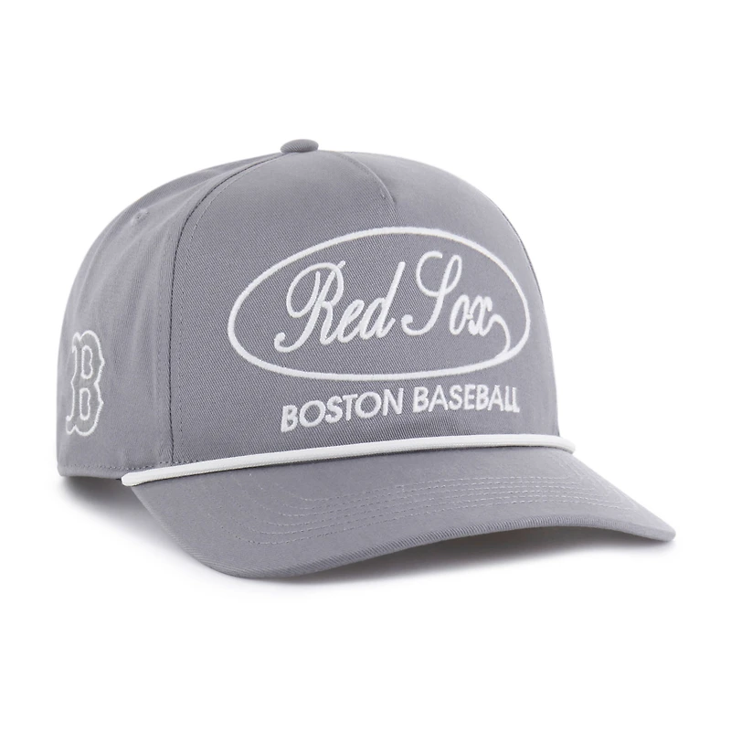 Men's '47 Gray Boston Red Sox Foundational Hitch Adjustable Hat