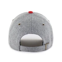 Men's '47  Gray Boston Red Sox Golden Age Wool Clean Up Adjustable Hat