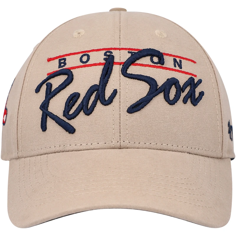 Men's '47 Khaki Boston Red Sox Atwood MVP Adjustable Hat