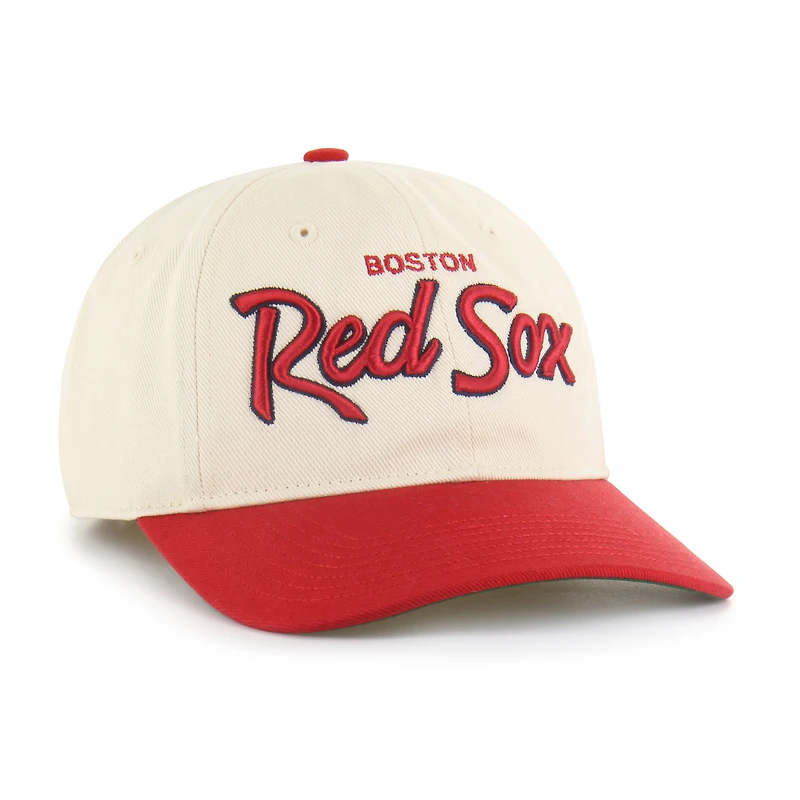 Casquette ajustée Boston Red Sox Crosstown Franchise '47 Natural pour homme