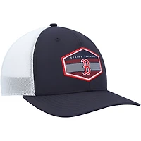 Men's '47 Navy/White Boston Red Sox Spring Training Burgess Trucker Adjustable Hat