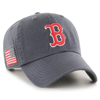 Casquette ajustable Boston Red Sox Heritage Clean Up bleu marine pour homme, modèle 47