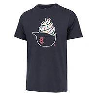 Men's '47  Navy Boston Red Sox Ice Cream Helmet Franklin T-Shirt