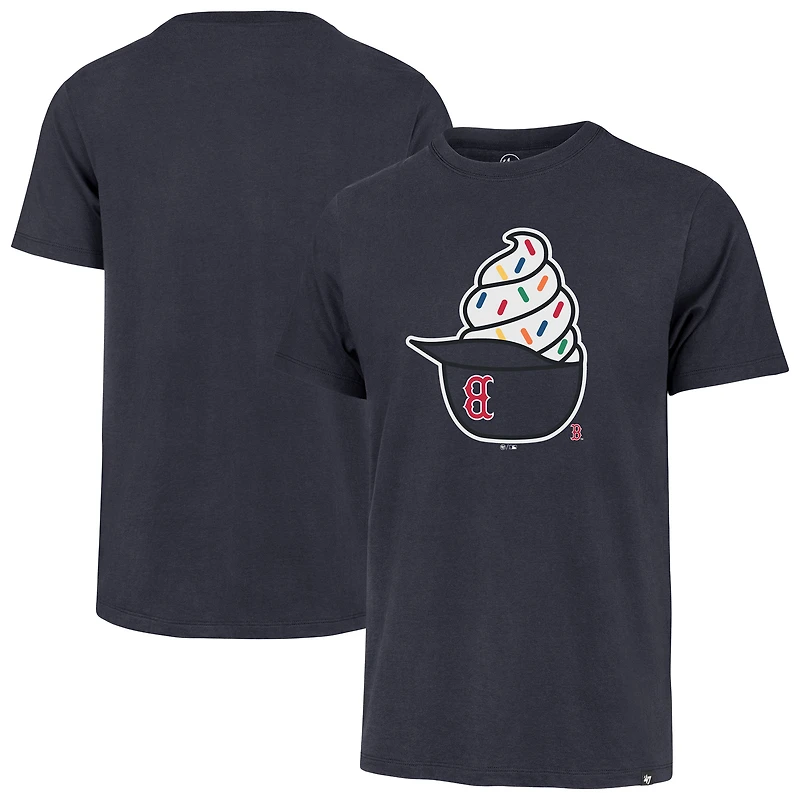 T-shirt homme '47 Navy Boston Red Sox Ice Cream Helmet Franklin