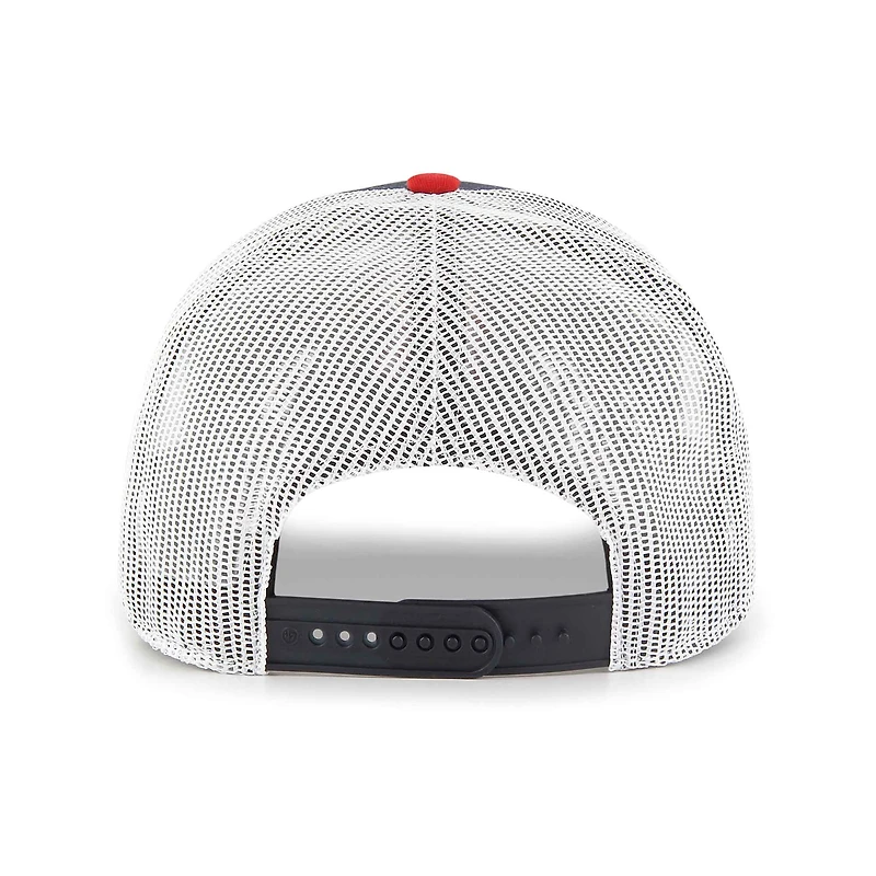 Men's '47  Navy Boston Red Sox Side Note Trucker Adjustable Hat