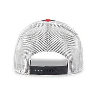 Men's '47  Navy Boston Red Sox Side Note Trucker Adjustable Hat