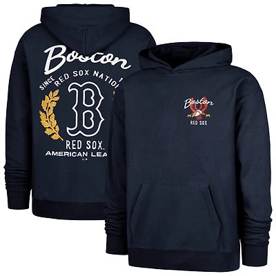 Men's '47  Navy Boston Red Sox Souvenir Laurels Foundation Hoodie