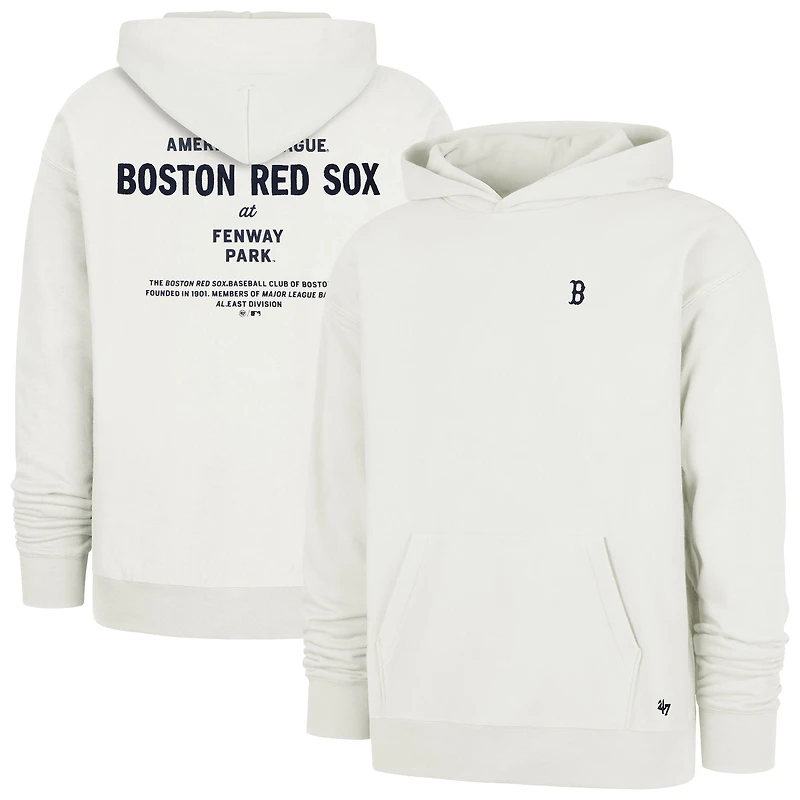 Men's '47  Sand Boston Red Sox Leon Foundation Hoodie