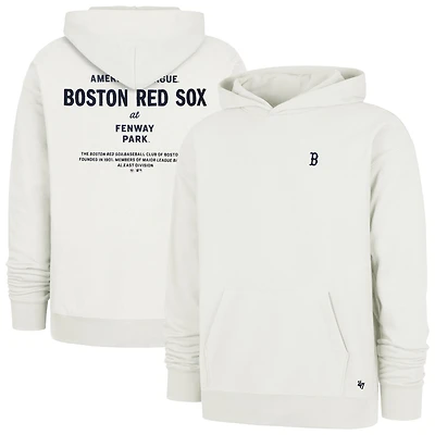 Men's '47 Sand Boston Red Sox Leon Foundation Hoodie