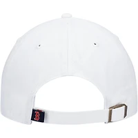 Men's '47 White Boston Red Sox Clean Up Adjustable Hat