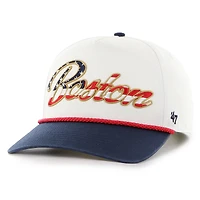 Casquette ajustable patriotique des Red Sox de Boston blanche 1947 pour homme