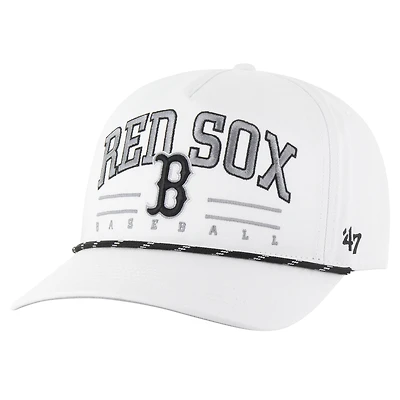 Men's '47 White Boston Red Sox Roscoe Speckle Hitch Adjustable Hat