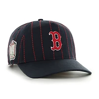 Casquette ajustable à rayures Boston Red Sox bleu marine '47 x Rawlings pour homme