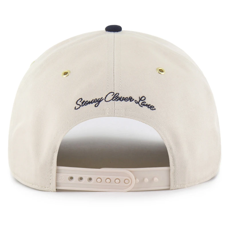 Casquette ajustable à paillettes Boston Red Sox '47 x Stoney Clover Lane Natural/Navy