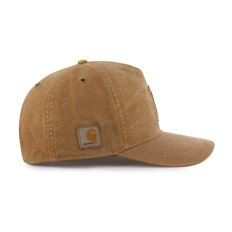 Men's Carhartt x '47 Brown Boston Red Sox Dyed Hitch Adjustable Hat
