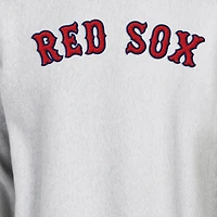 Men's Champion Heather Gray Boston Red Sox Reverse Weave Sweatshirt