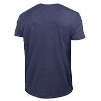 Men's Champion  Navy Boston Red Sox Cooperstown Wordmark Lockup Tri-Blend T-Shirt