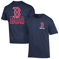 Men's Champion  Navy Boston Red Sox Jersey T-Shirt