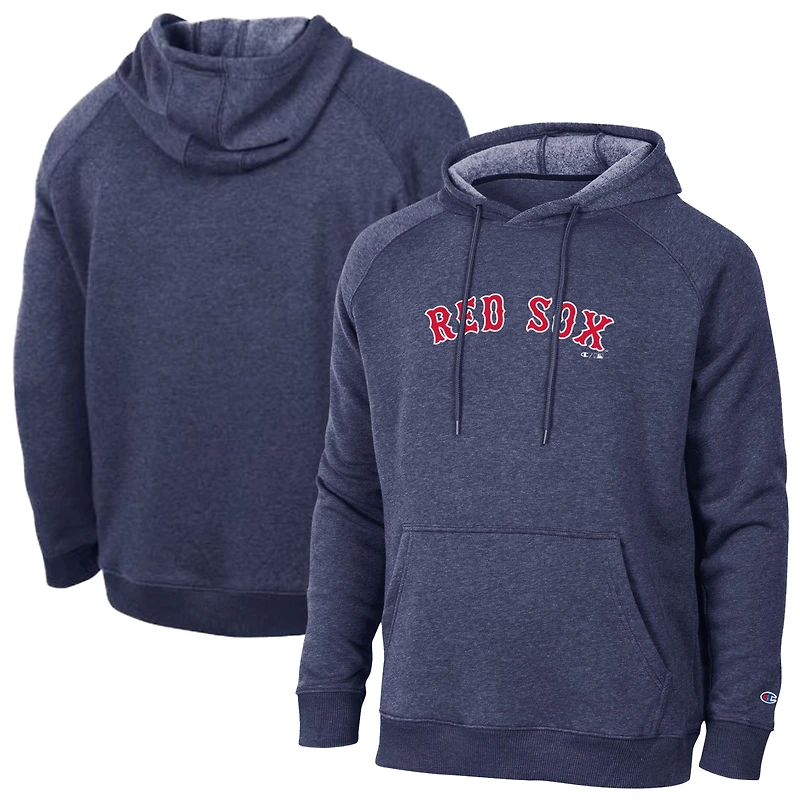 Sweat à capuche raglan Champion Triumph Tri-Blend bleu marine pour homme