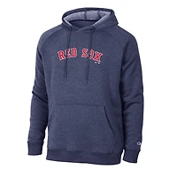 Men's Champion  Navy Boston Red Sox Triumph Tri-Blend Raglan Hoodie