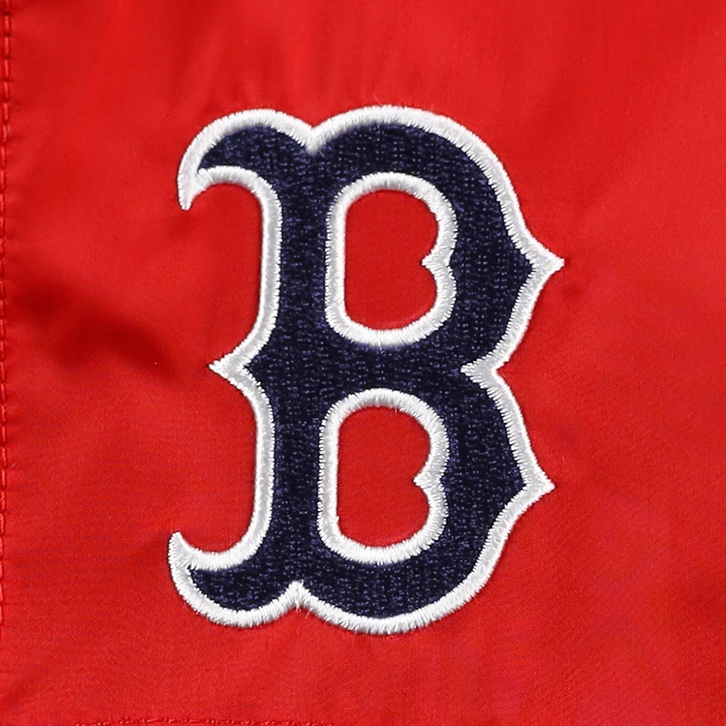 Men's Columbia Navy/Red Boston Red Sox Omni-Shade Flash Forward Challenger Full-Zip Windbreaker Jacket