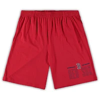 Men's Concepts Sport Navy/Red Boston Red Sox Big & Tall T-Shirt Shorts Sleep Set